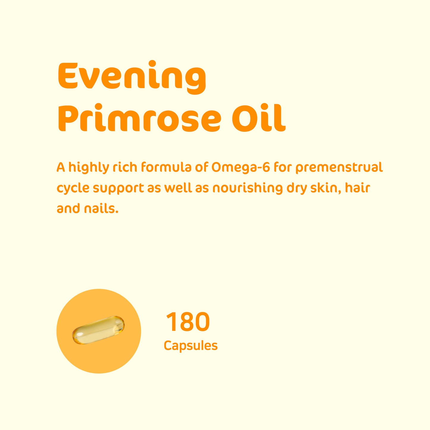 Evening Primrose Oil 1000 with Vitamin E