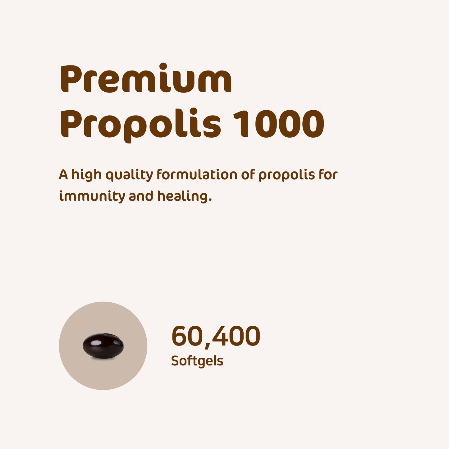 Propolis 1000 [60 Softgels Blister Pack]