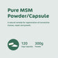 Pure MSM 1000 Capsules