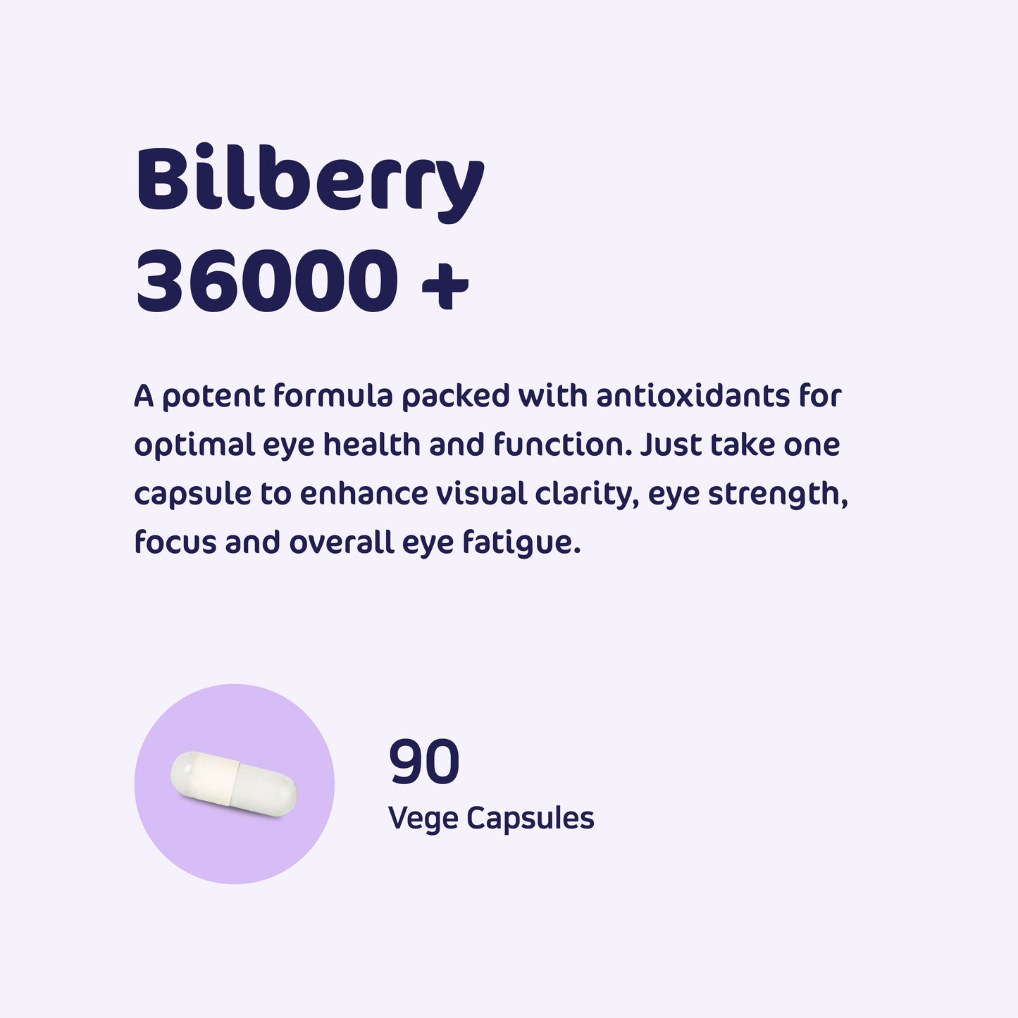 Premium Bilberry 36000 Lutein and Zeaxanthin