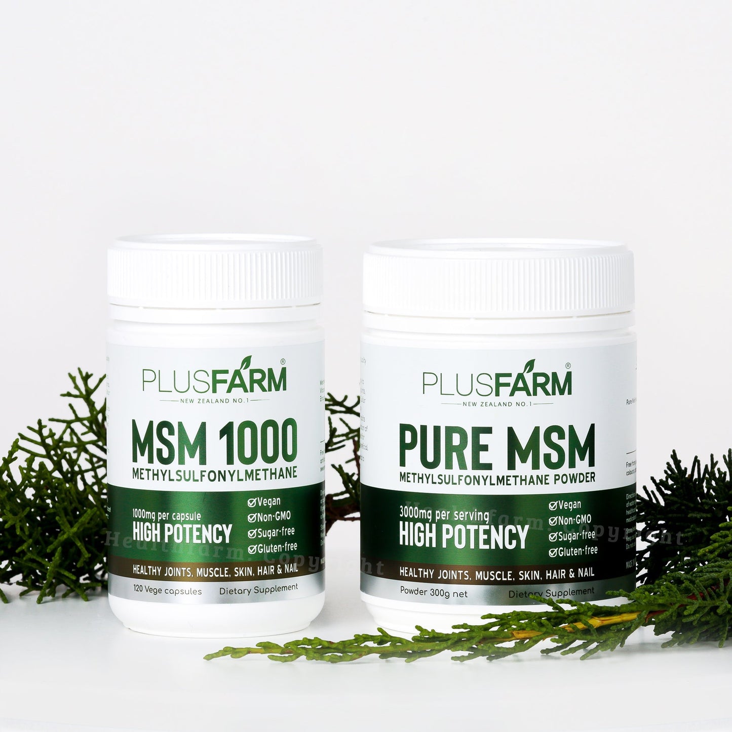 Pure MSM [Capsule/ Powder] - Healthfarm NZ